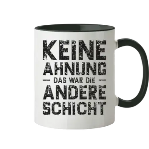 Motivtasse Keine Ahnung