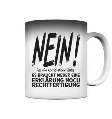 Motivtasse Nein